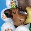 Воздушный шар Фигура (31''/79 см) Капибара в колпаке